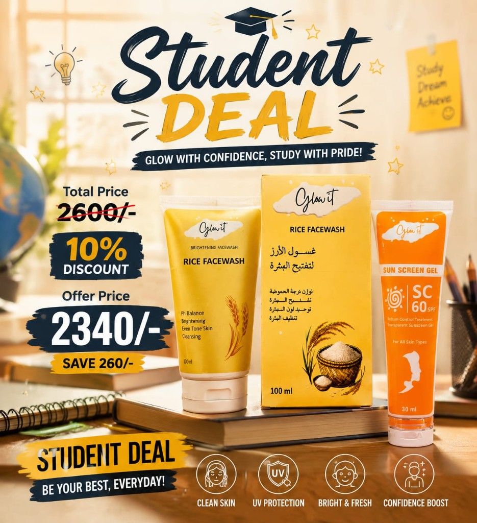 Glow It Student Deal — 10% OFF campus glow set